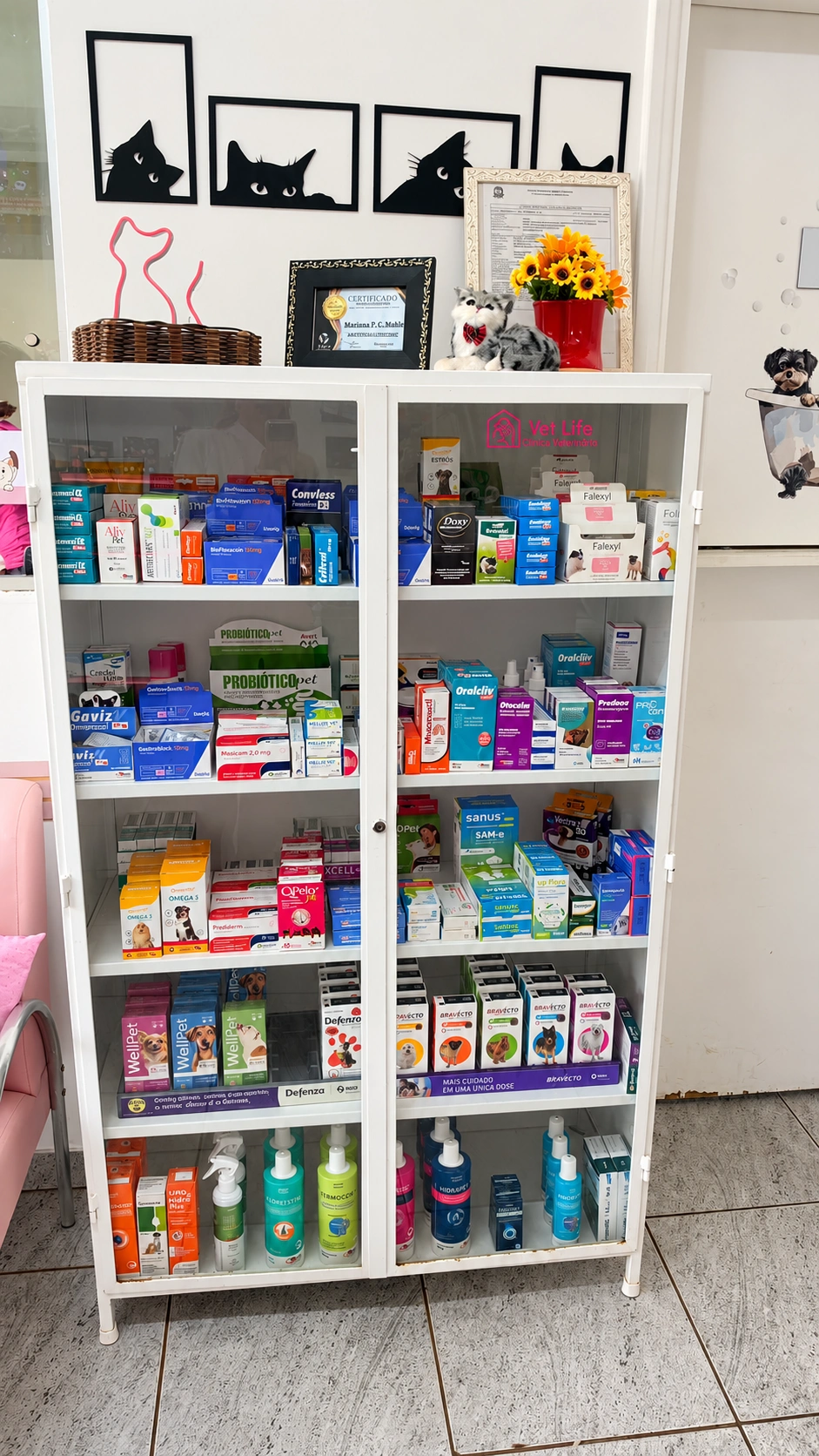 Farmácia veterinária da Vet Life